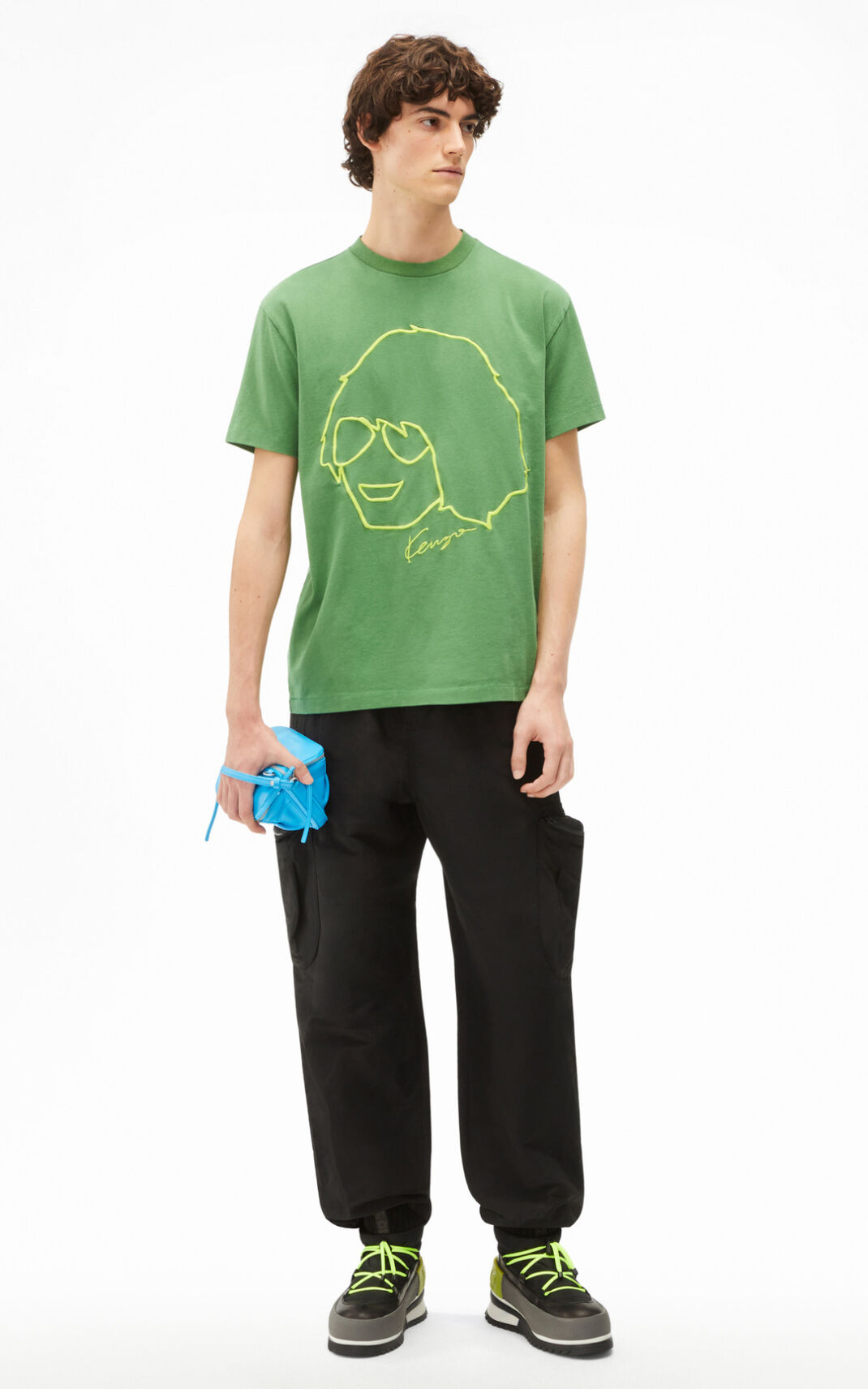 Camisetas Kenzo Tribute Hombre Verde - SKU.6685047